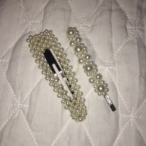 Pearl Hair Clips